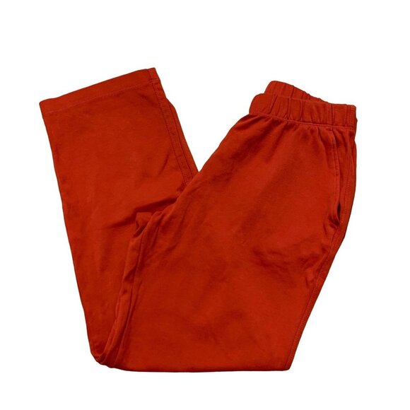 Lands' End Sport Knit Straight Leg Pant size XSmall orange - Picture 3 of 14